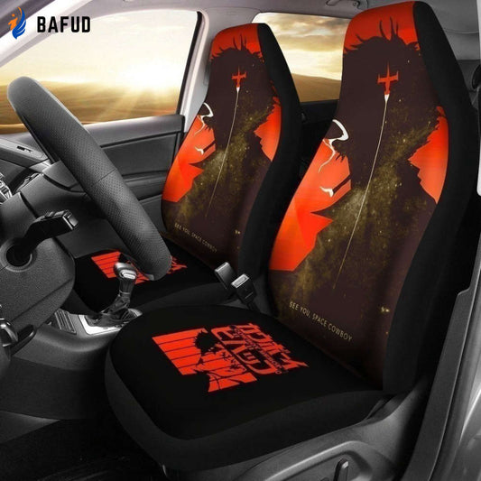 See U Space Cowboy Anime Cowboy Bebop Car Seat Covers For Fan Gifts Gift LT04 - Bafud