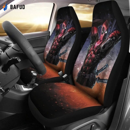 Sexiest Deadpool Car Seat Covers For Fan Gifts - Bafud