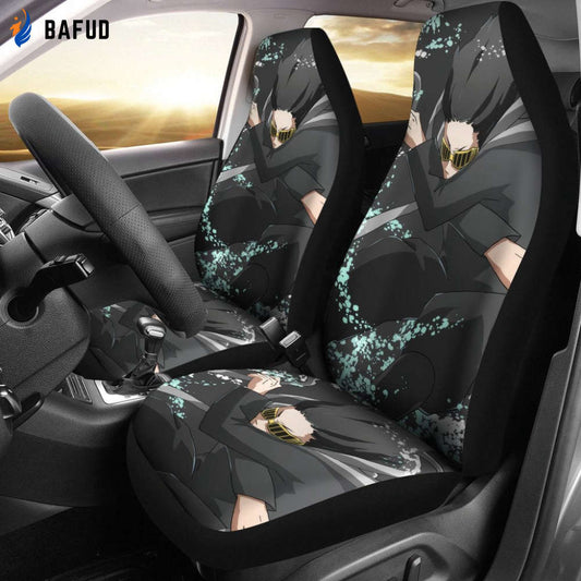 Shouta Aizawa Car Seat Covers For Fan Gifts My Hero Academia Car Decor - Bafud