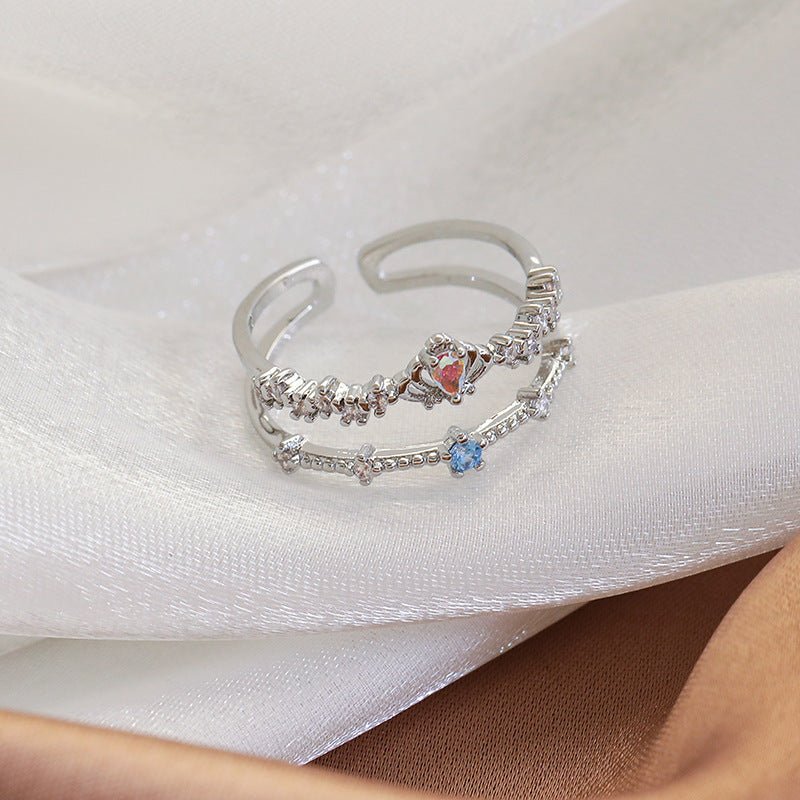 Silver Tiara Ring - Valentina