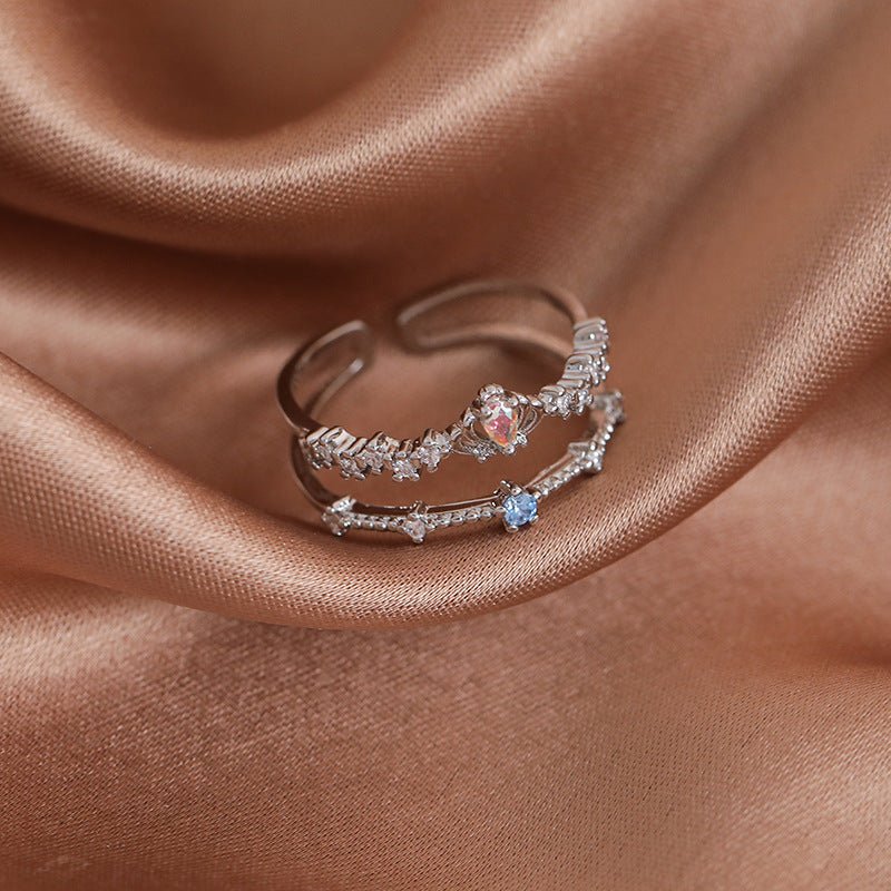 Silver Tiara Ring - Valentina