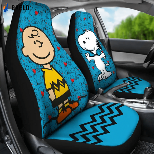Snoopy Seat Covers For Fan Gifts 1 - Bafud