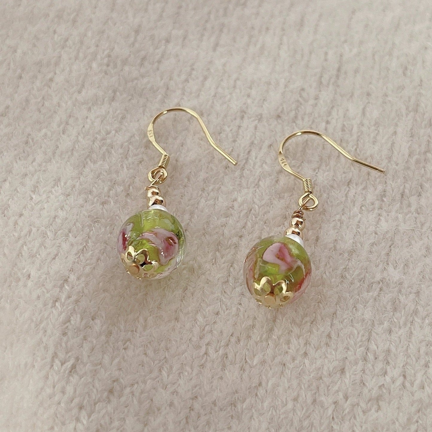 Spring Flower Earrings - Evanna