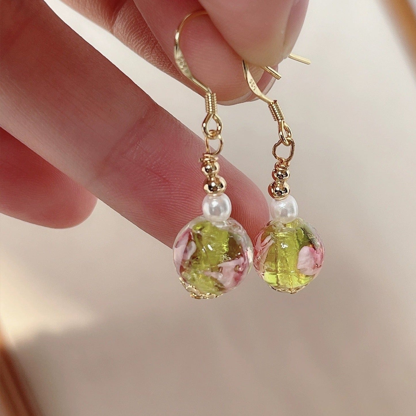 Spring Flower Earrings - Evanna