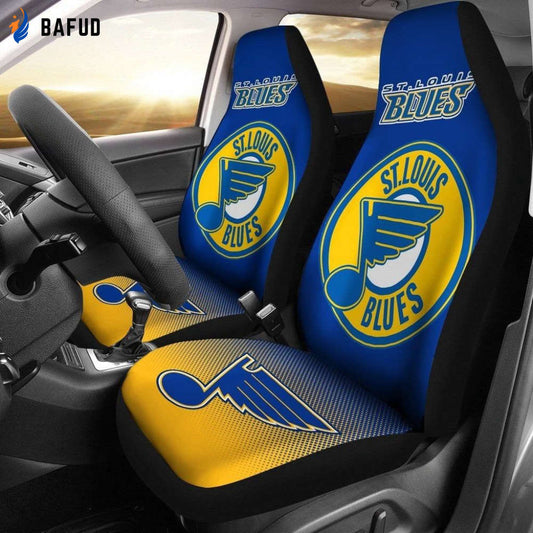 St. Louis Blues Seat Covers For Fan Gifts - Bafud