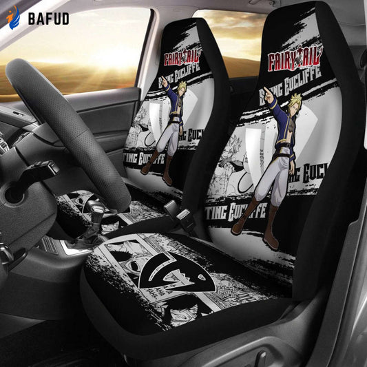 Sting Eucliffe Fairy Tail Car Seat Covers For Fan Gifts Custom Anime Car Accessories - Bafud