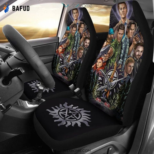Supernatural Seat Covers For Fan Gifts For Fan Gifts for Fan Gifts G95 - Bafud