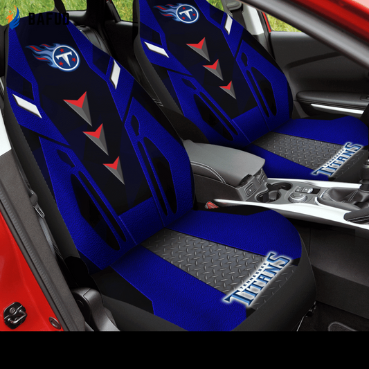 Tennessee Titans Car Seat Covers for Fan Gifts G95 - Bafud