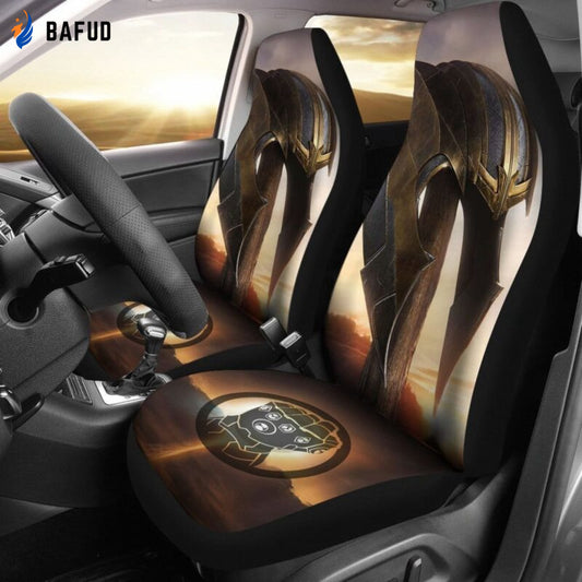 Thanos & Infinity Gauntlet Avengers Endgame Marvel Car Seat Covers For Fan Gifts - Bafud