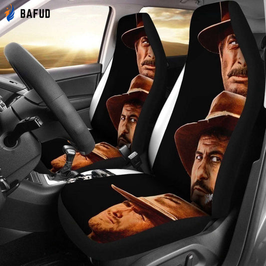 The Good The Bad And The Ugly Portrait Car Seat Covers For Fan Gifts - Bafud