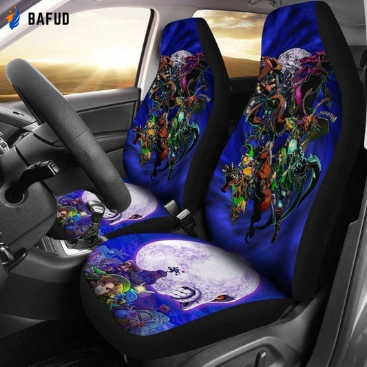 The Legend Of Zelda Majora Car Seat Covers For Fan Gifts Custom Car Decoration - Bafud