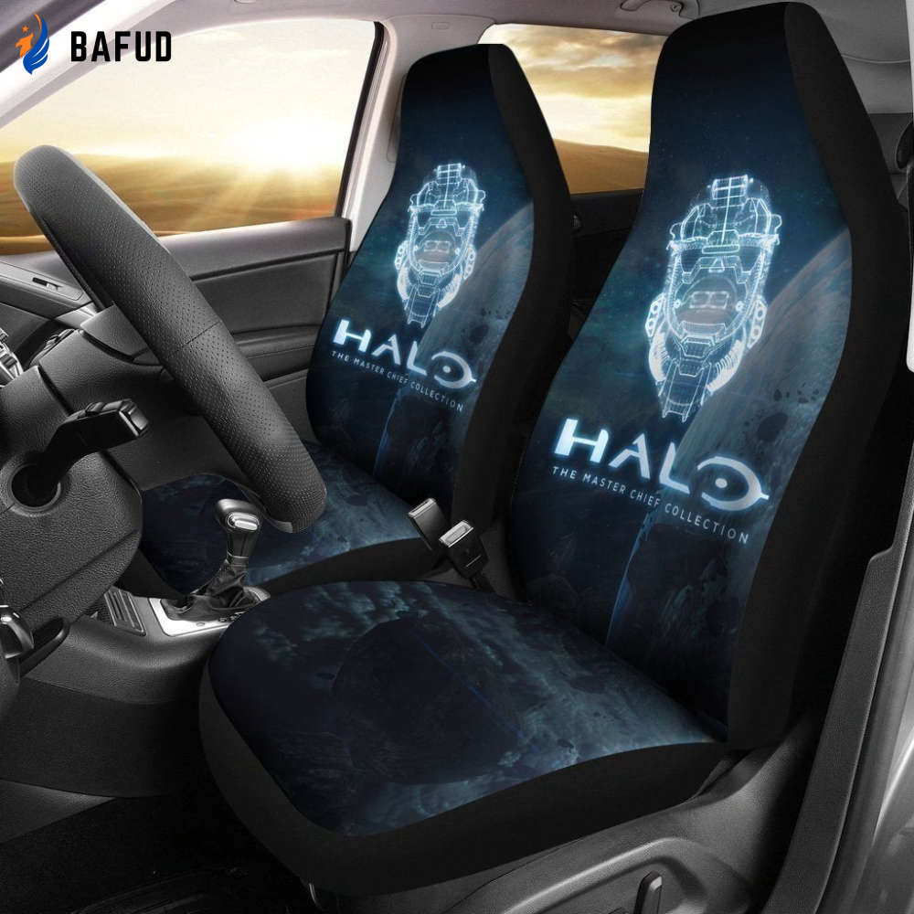 The Master Chief Collection Halo Car Seat Covers For Fan Gifts - Bafud