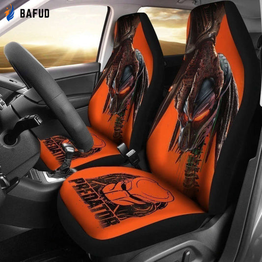 The Predator Helmet Car Seat Covers For Fan Gifts - Bafud