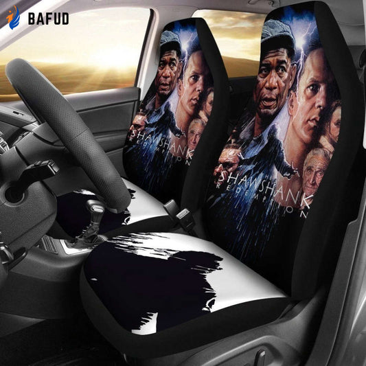 The Shawshank Redemption Art Car Seat Covers For Fan Gifts - Bafud