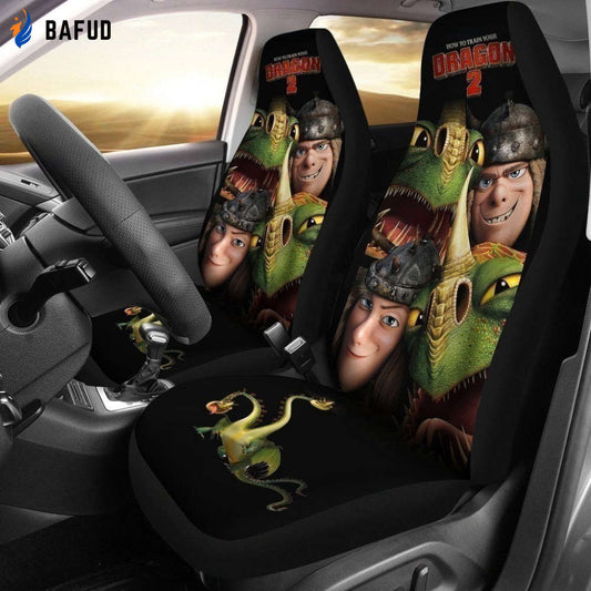 Thorston Brothers How To Train Your Dragon 2 Car Seat Covers For Fan Gifts - Bafud