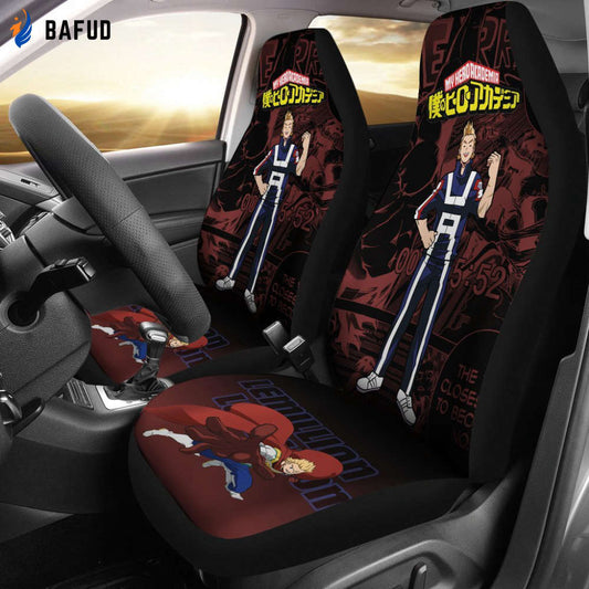 Togata Mirio My Hero Academia Car Seat Covers For Fan Gifts Anime Mixed Manga - Bafud
