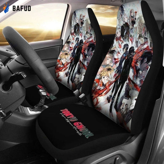 Tokyo Ghoul Anime Car Seat Covers For Fan Gifts NH10 - Bafud