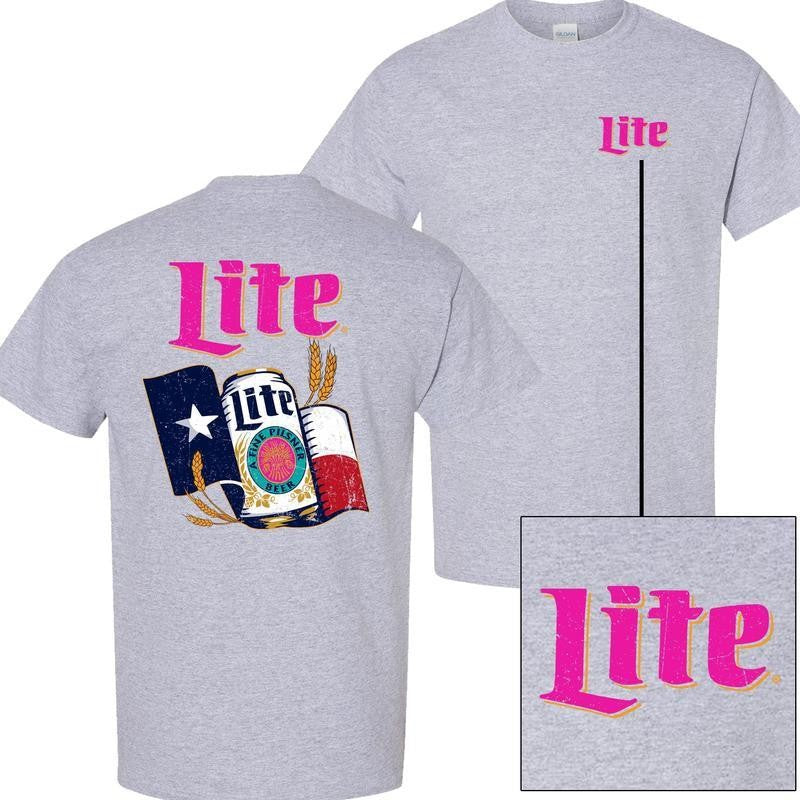 Vintage Miller Lite T-shirt, Beer Shirt, Summer Tee, For Men, For Women