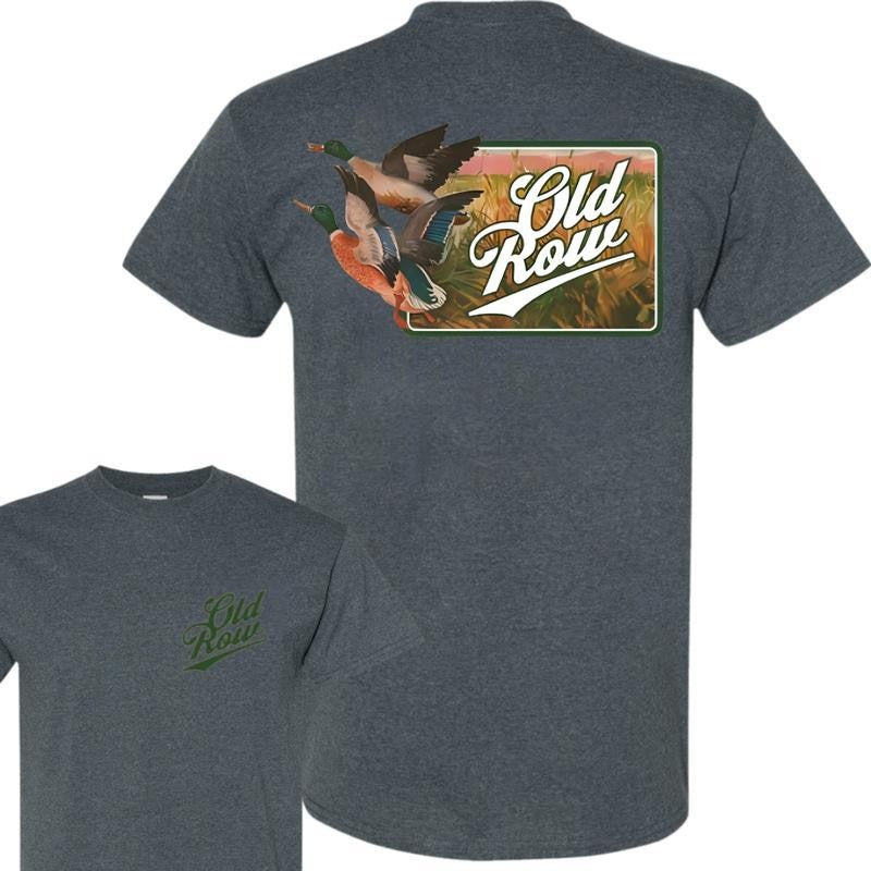 The Flying Duck Beer Pocket Cotton T-Shirt, Graphic Old Row Duck Hunting Unisex Shirt, Clothing For Men, For Women