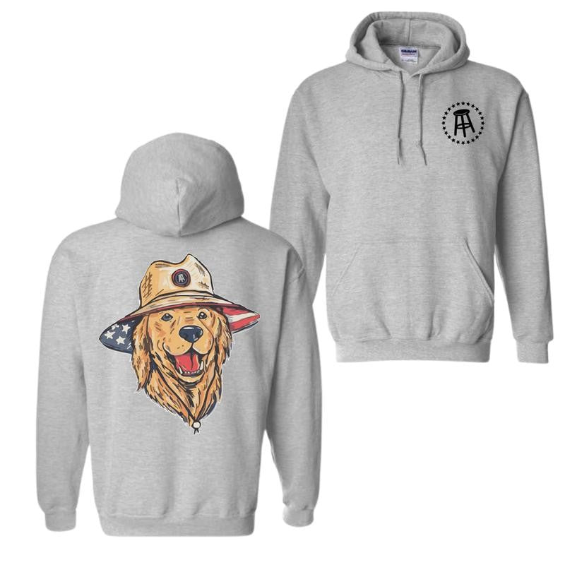 AMERICAN DOG Hoodie, Barstool Outdoors, Full Size, Hoodies For Men And Women