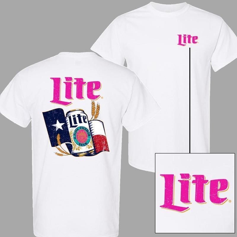 Vintage Miller Lite T-shirt, Beer Shirt, Summer Tee, For Men, For Women