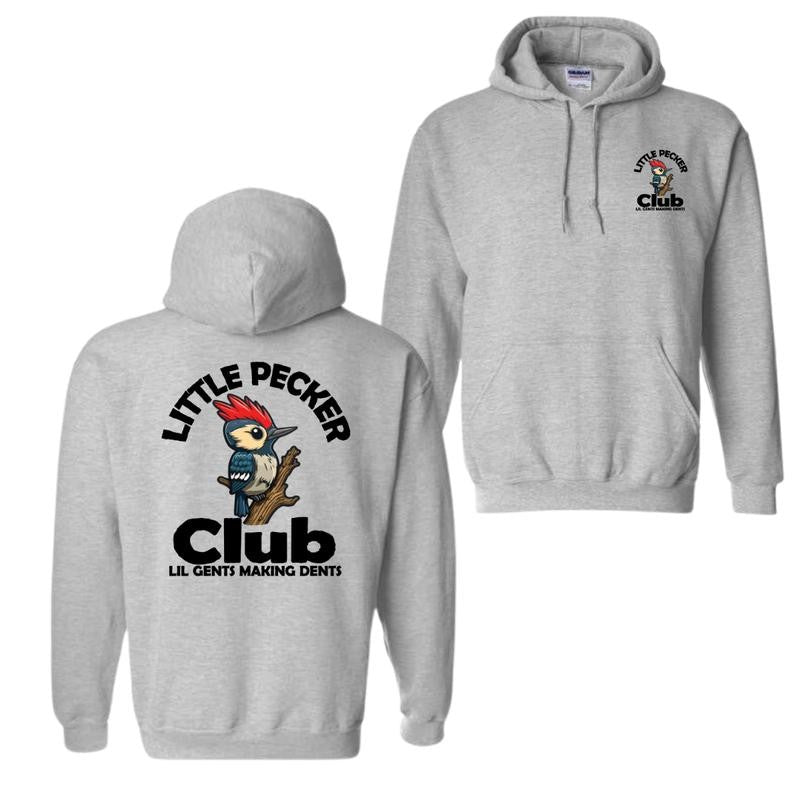 Little Pecker Club Men's Hoodie, Vintage Hoodie, Gift For Men, Unisex Shirt