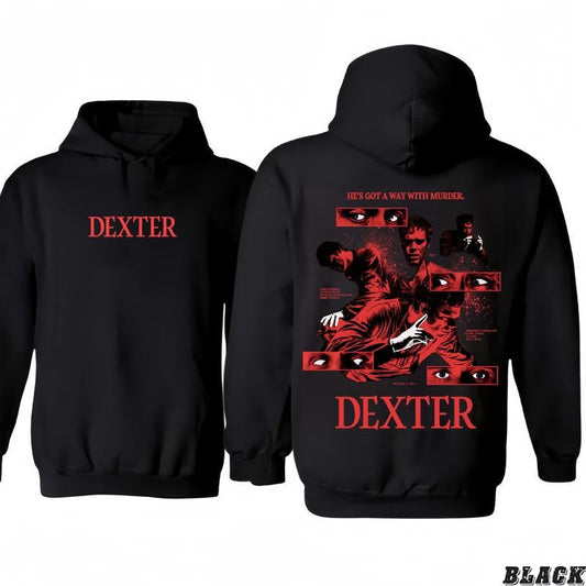 Dexter Hes Got A Way With Murder T-shirt/Hoodie Dexter Morgan T-shirt/Hoodie Vintage Style Unisex T-shirt/Hoodie, Vintage for Men and Women