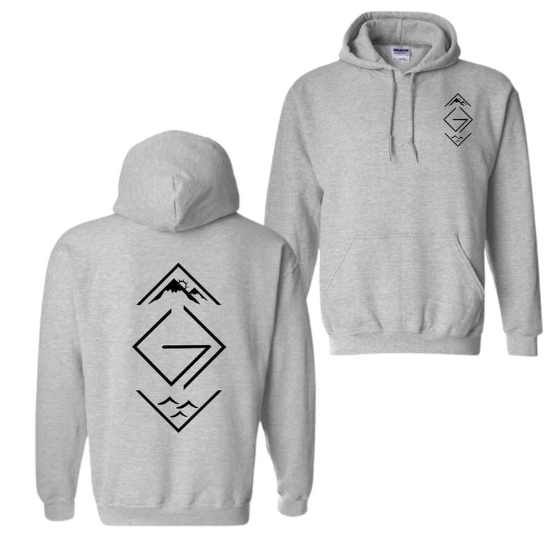 God is Greater Than the Highs and Lows Hoodie, Christian Hoodie, Bible Jesus Lover Gift, Faith Hoodie