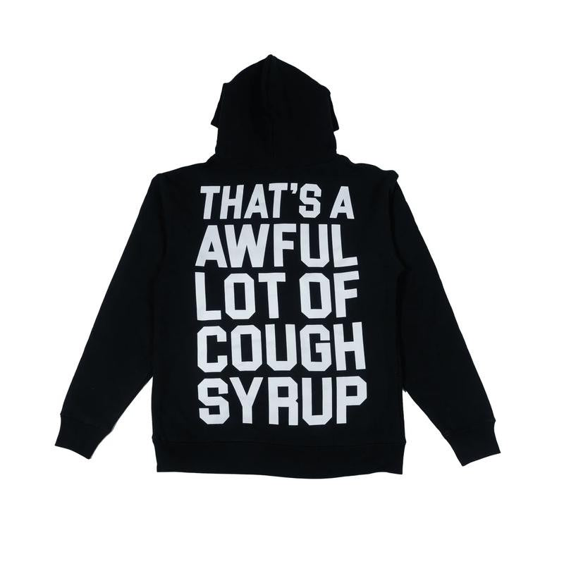 Classic Cough Syrup Hoodie, awful lotta cough syrup hoodie, menswear, for men, women