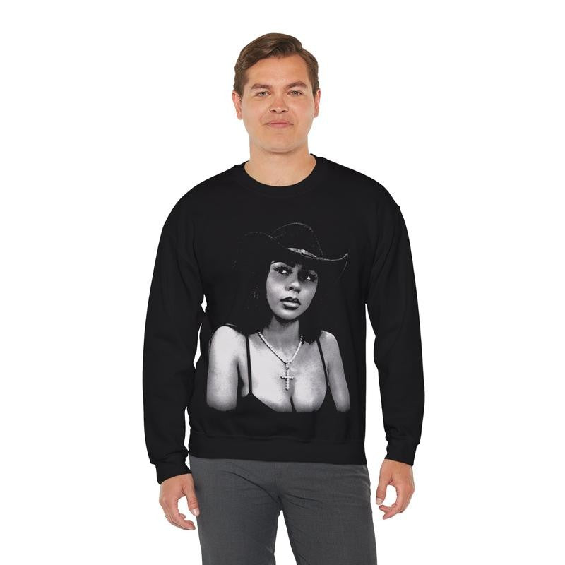 Mariah Inspired Heavy Blendâ„¢ Sweater HipHop RNB Styled Casual Streetwear 90s Vintage Retro Outerwear Perfect Holiday Gift