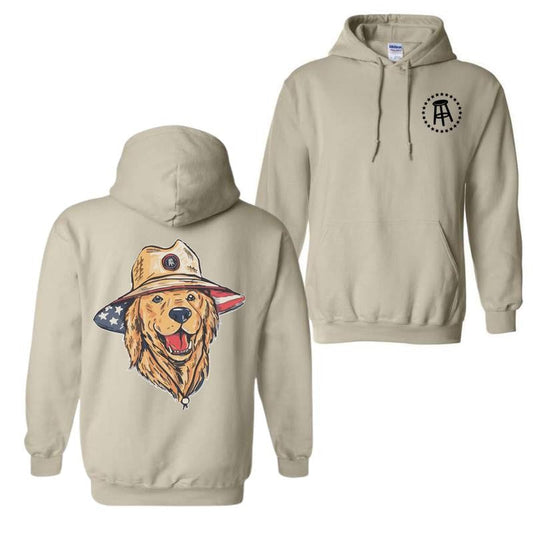AMERICAN DOG Hoodie, Barstool Outdoors, Full Size, Hoodies For Men And Women