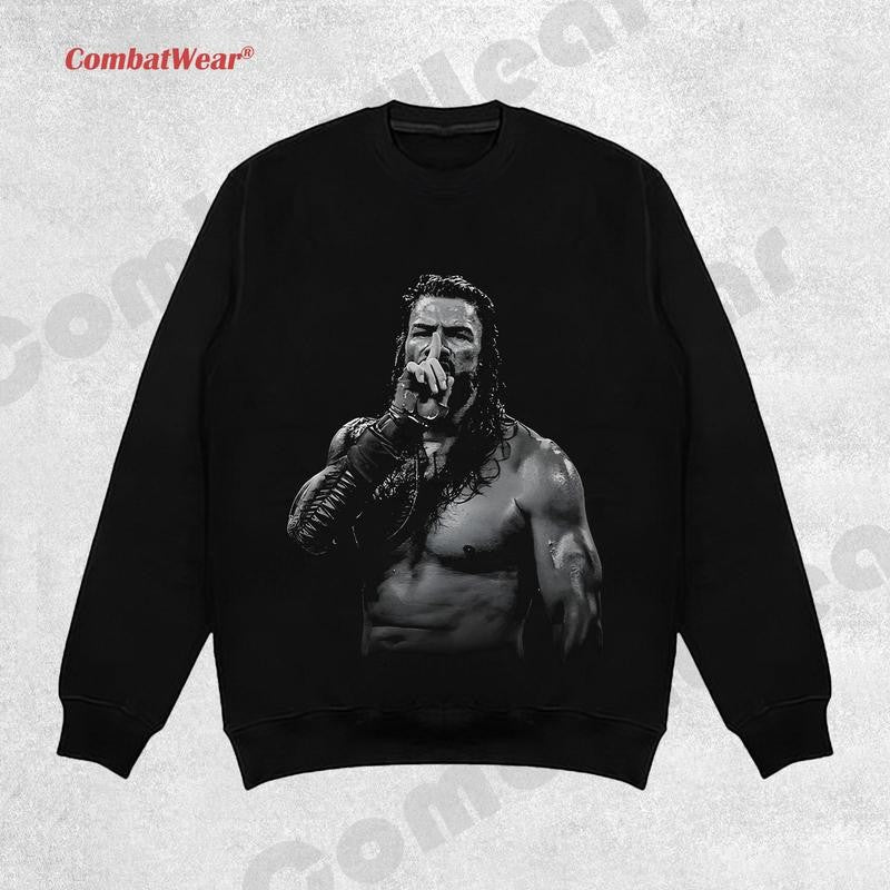 ROMAN REIGNS V3 TEE , Wrestling Tee, Wrestling Graphic Tee, Wrestler Shirt, Sports Shirt, Vintage Wresting Shirt, Wrestling Gift Hoodie Sweatshirts