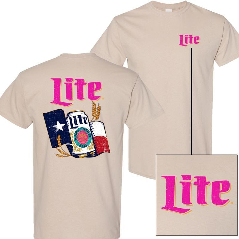 Vintage Miller Lite T-shirt, Beer Shirt, Summer Tee, For Men, For Women