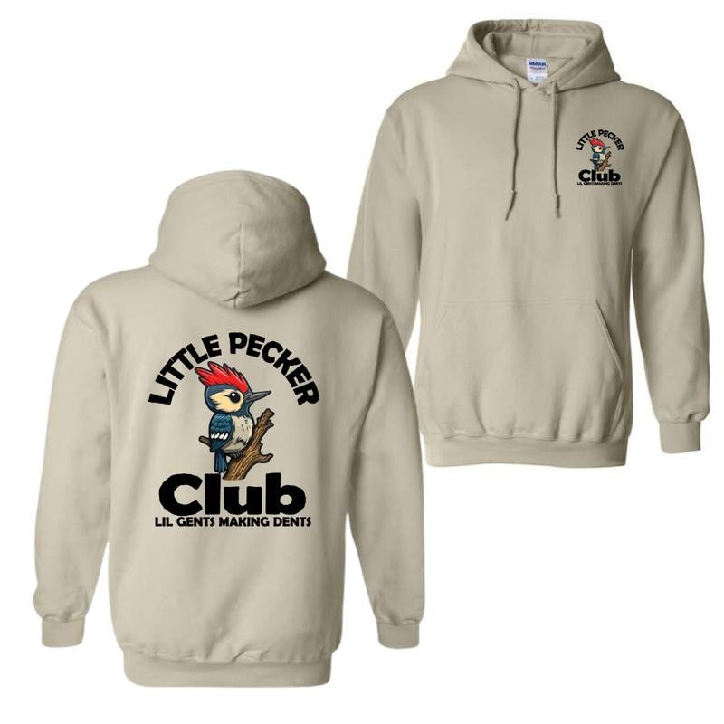 Little Pecker Club Men's Hoodie, Vintage Hoodie, Gift For Men, Unisex Shirt