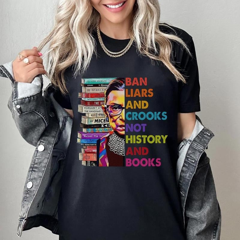 Ruth Bader Ginsburg Shirt, Banned Books Shirt, RBG Shirt, Ruth Bader Ginsburg, Vote Shirt, Banned Books, I'm With The Banned, Vote Ruth Bader Ginsburg