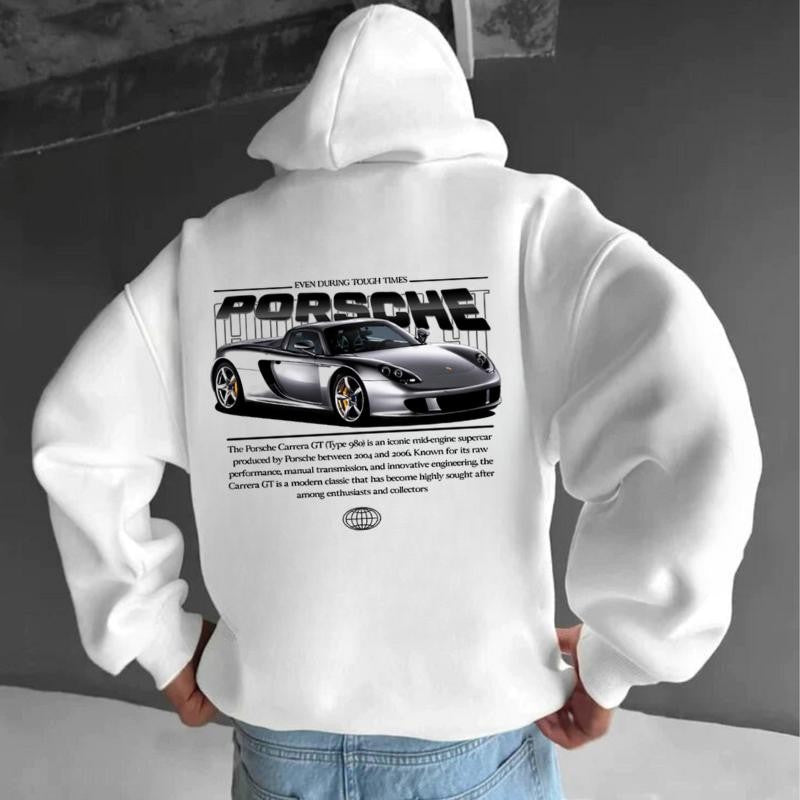 Porsche Carrera GT 2 side T-shirt, Hoodie, Sweater, Shirt For Men, for Women, Car Enthusiast Shirt, Car Clothing Classic Cotton Menswear