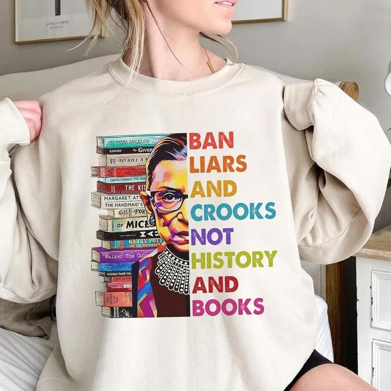 Ruth Bader Ginsburg Shirt, Banned Books Shirt, RBG Shirt, Ruth Bader Ginsburg, Vote Shirt, Banned Books, I'm With The Banned, Vote Ruth Bader Ginsburg