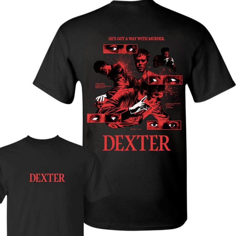 Dexter Hes Got A Way With Murder T-shirt/Hoodie Dexter Morgan T-shirt/Hoodie Vintage Style Unisex T-shirt/Hoodie, Vintage for Men and Women