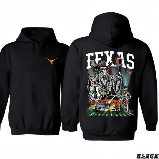 Warren Lotas T-Shirt/Hoodie - Texas Longhorns Football - Unique T-Shirt/Hoodie Vintage for Men and Women, Unisex Workwear Tee - Casual, Menswear