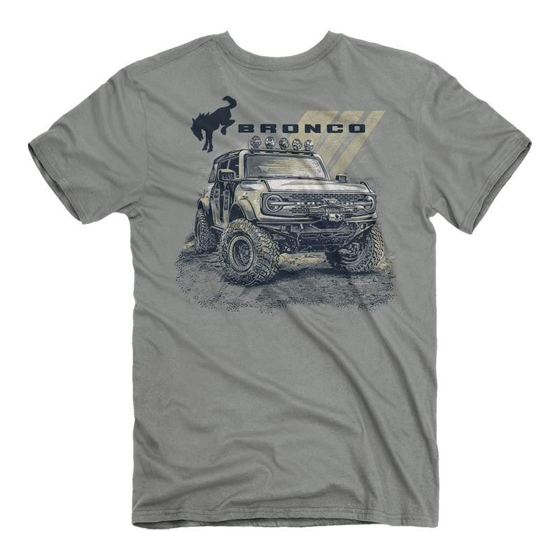 Ford Bronco - Off-road T-shirt, All-gender Fits, Limited Edition Collections, Fashion Selections For All, Bright Colors, Menswear Top, Classic Cotton