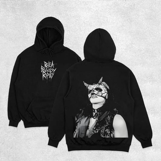 RHEA RIPLEY NEW V1 HOODIE-SWEATER-TEE , Wrestling Tee, Wrestling Graphic Tee, Wrestler Shirt, Sports Shirt, Vintage Wresting Shirt, Wrestling Gift