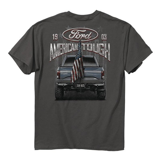 Ford - F150 American Tough T-shirt, Everyday Wardrobe Basics, Fashion Variety, Different Shades, All-gender Apparel, Menswear Top, Classic Cotton