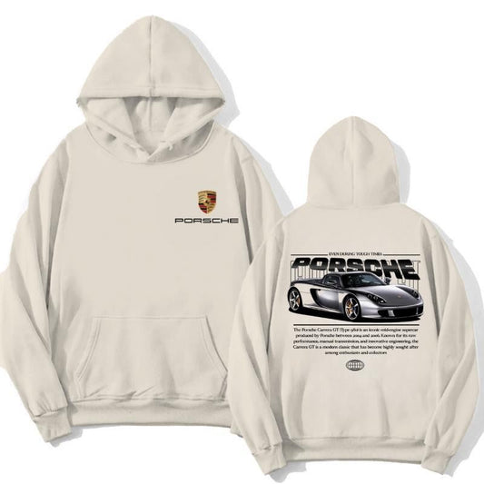Porsche Carrera GT 2 side T-shirt, Hoodie, Sweater, Shirt For Men, for Women, Car Enthusiast Shirt, Car Clothing Classic Cotton Menswear