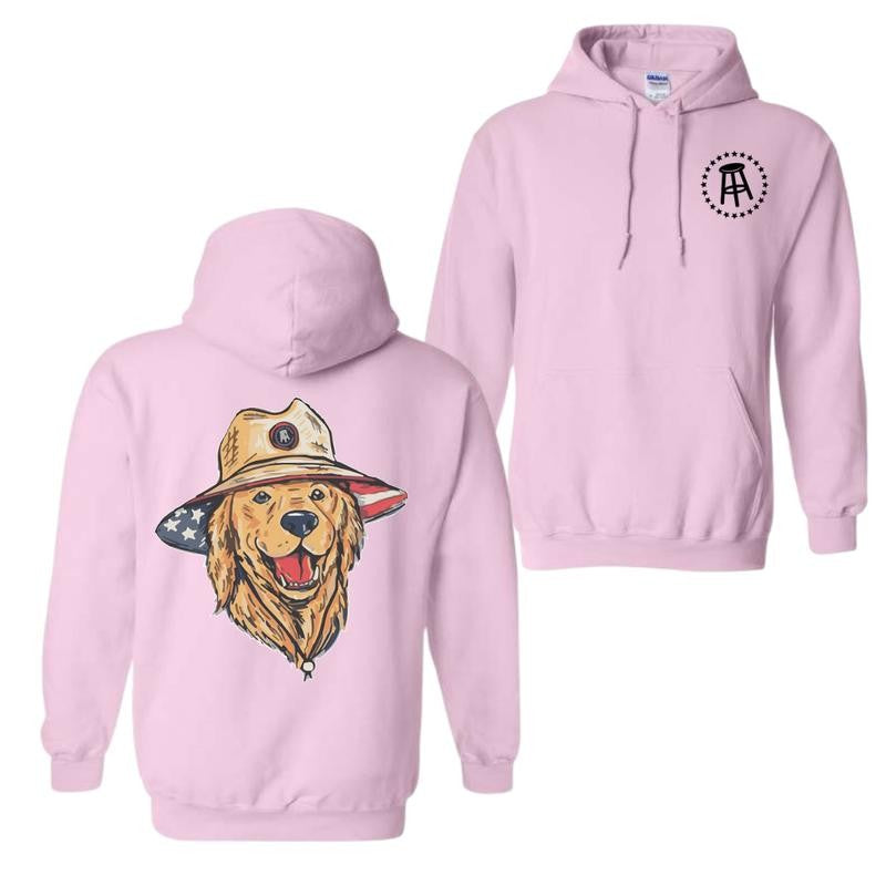 AMERICAN DOG Hoodie, Barstool Outdoors, Full Size, Hoodies For Men And Women