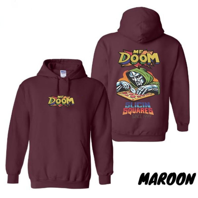 MF DOOM Hoodie Comic Vintage Style Hiphop T-Shirt/Hoodie Vintage for Men and Women, Unisex Vintage Crewneck Tee - Casual, Menswear