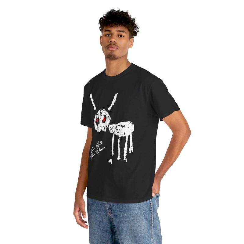 For All The Dogs Drake - Heavy Blendâ„¢ Graphic T-Shirt Casual Classic Cotton Menswear Retro Top Vintage Comfy Day Smooth Tee Underwear Streetwear Tshirt Shortsleeve Crewneck