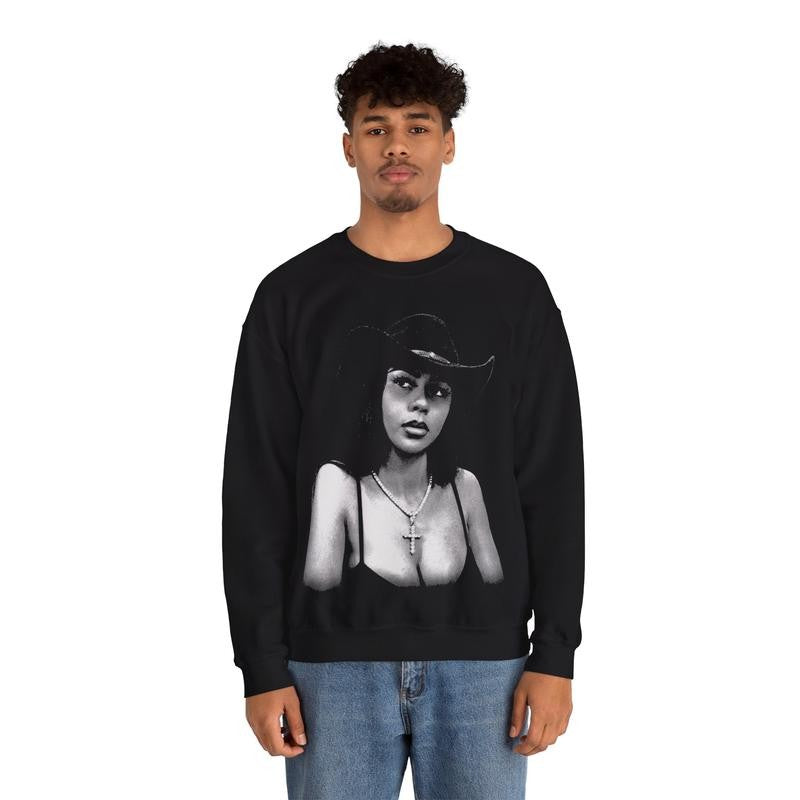 Mariah Inspired Heavy Blendâ„¢ Sweater HipHop RNB Styled Casual Streetwear 90s Vintage Retro Outerwear Perfect Holiday Gift