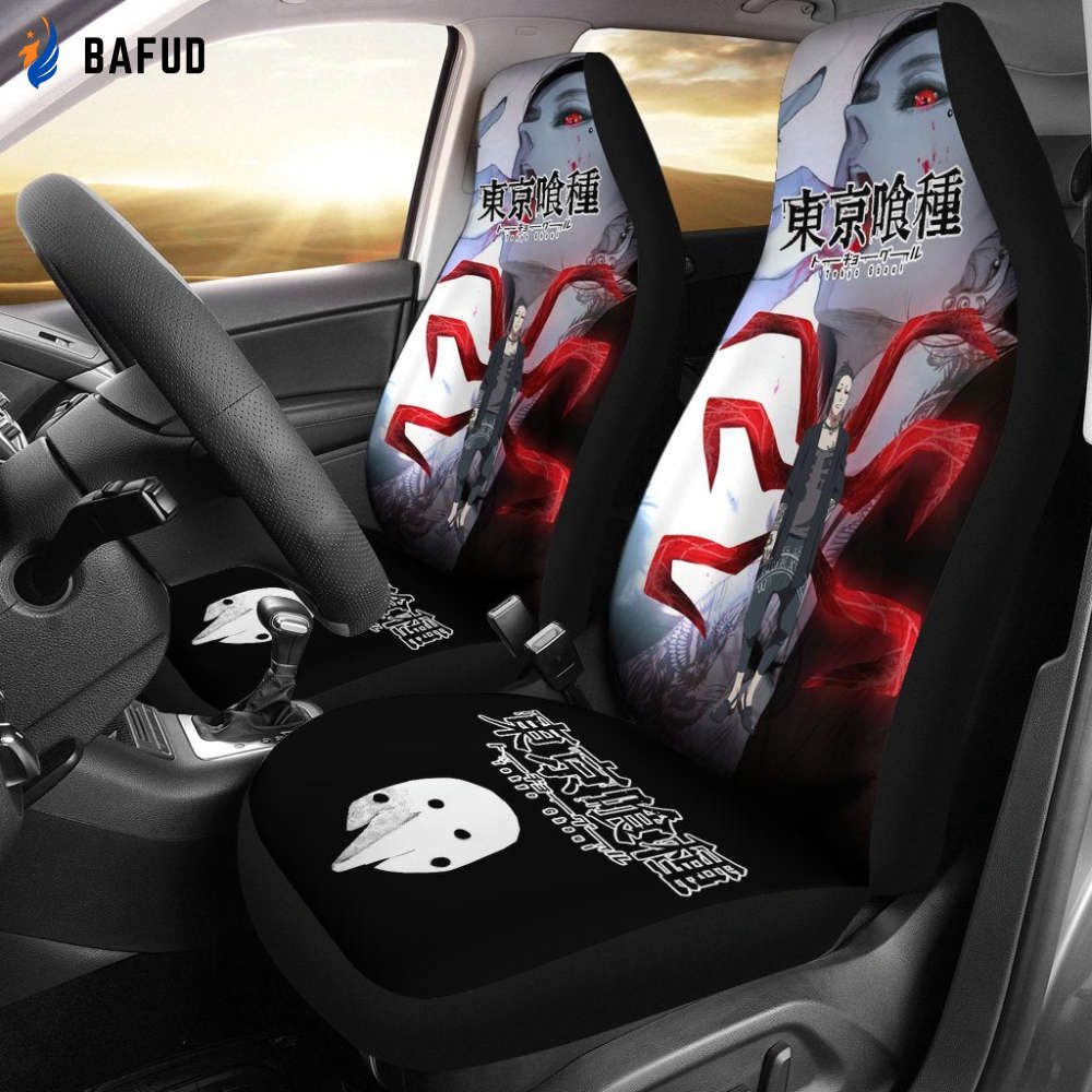 Uta Tokyo Ghoul Car Seat Covers For Fan Gifts Anime - Bafud