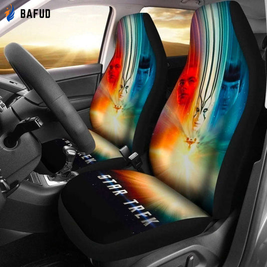Vintage Star Trek Car Seat Covers For Fan Gifts - Bafud