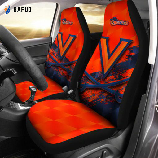 Virginia Cavaliers Seat Covers For Fan Gifts 2 - Bafud